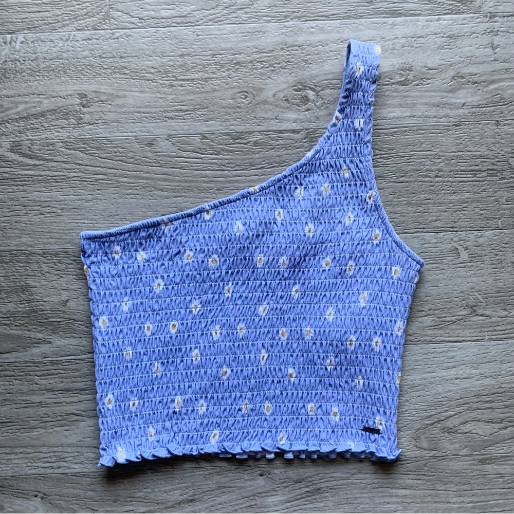 blue hollister top